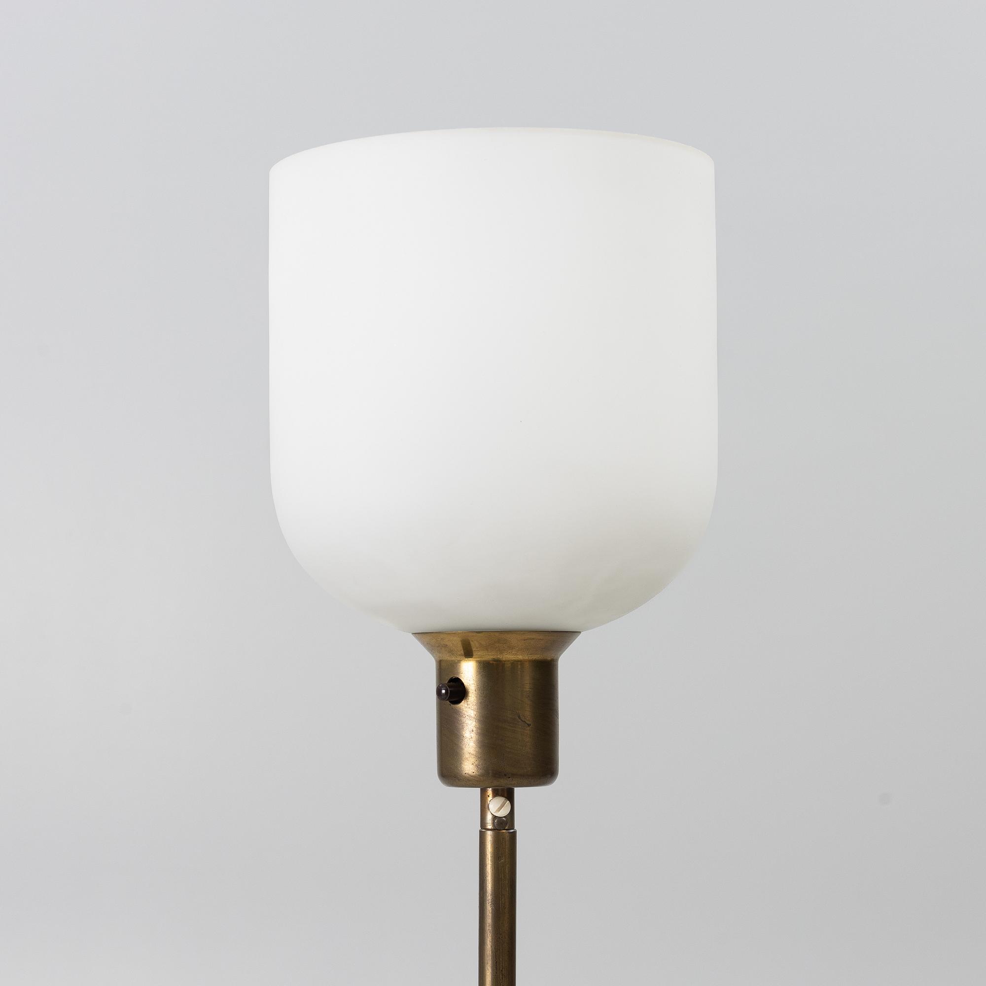 A floor lamp, HW Armatur, 1950s-60s.