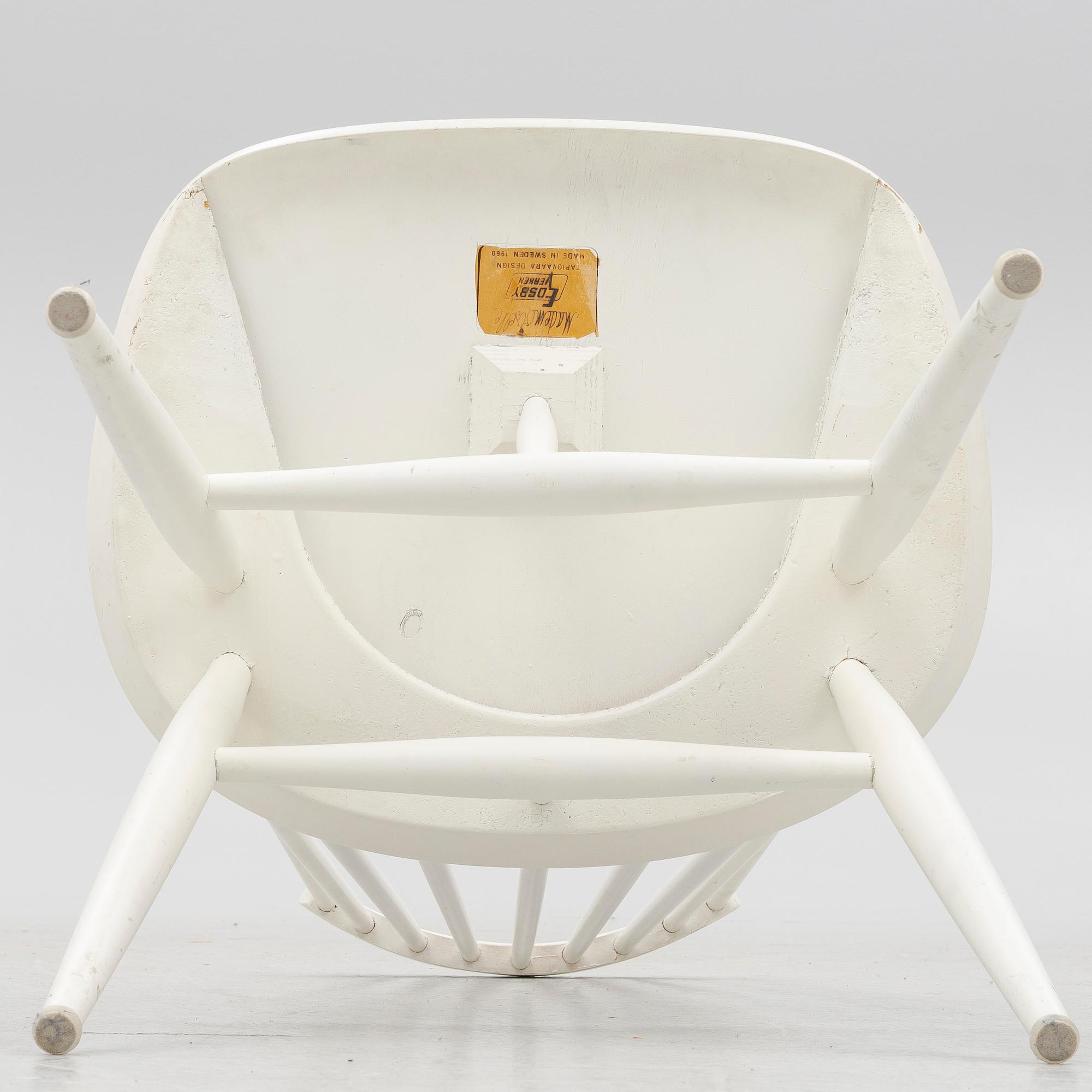 Ilmari Tapiovaara, chair, "Mademoiselle". Edsbyverken, 1960.