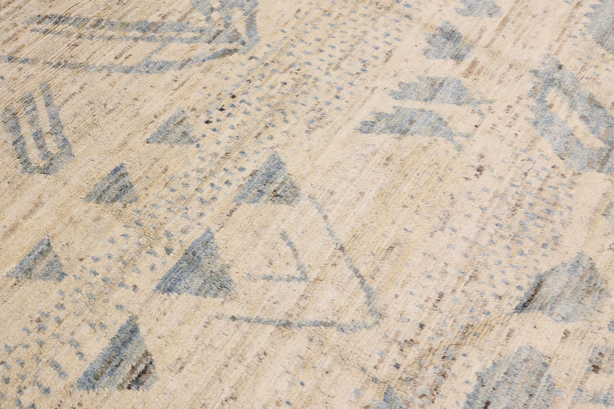 A rug, Morocco design, approx. 289 x 204 cm.