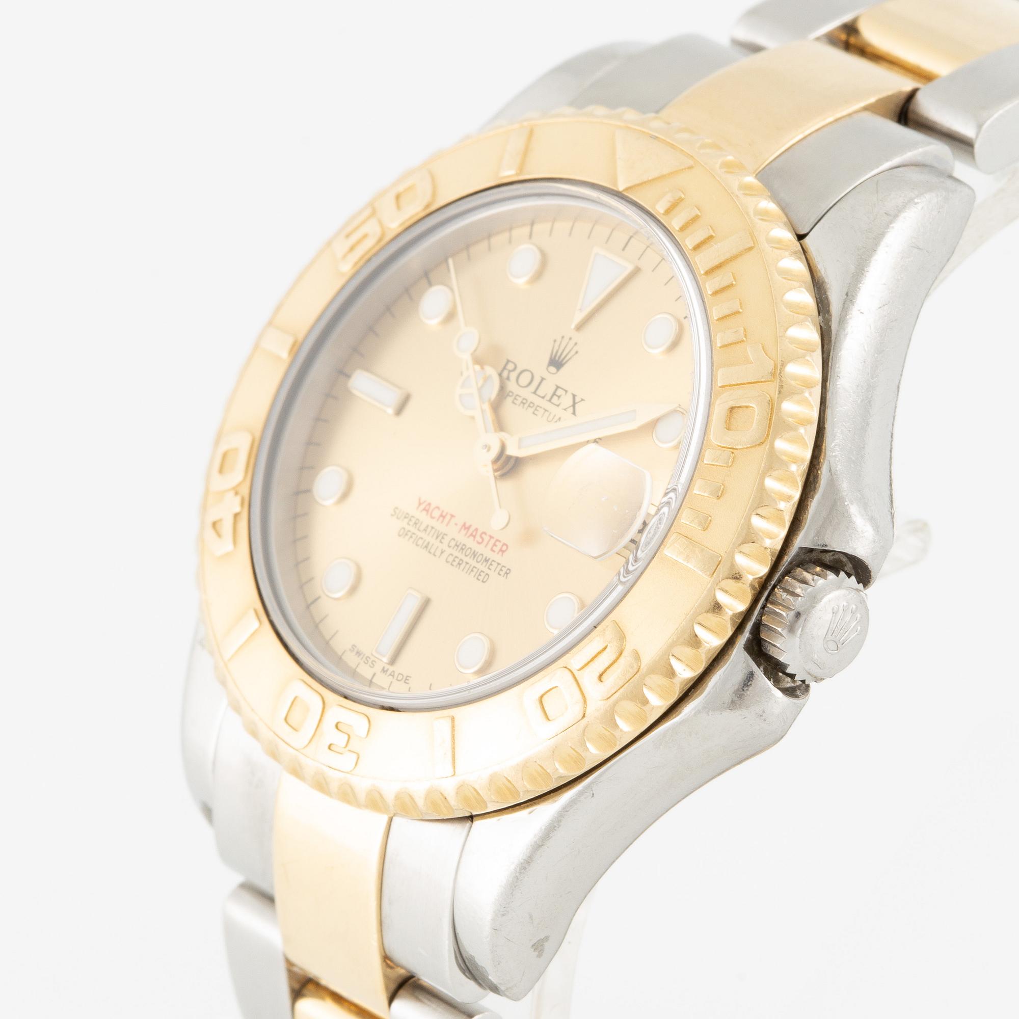 Rolex, Oyster Perpetual Date, Yacht-Master, wristwatch, 35 mm.