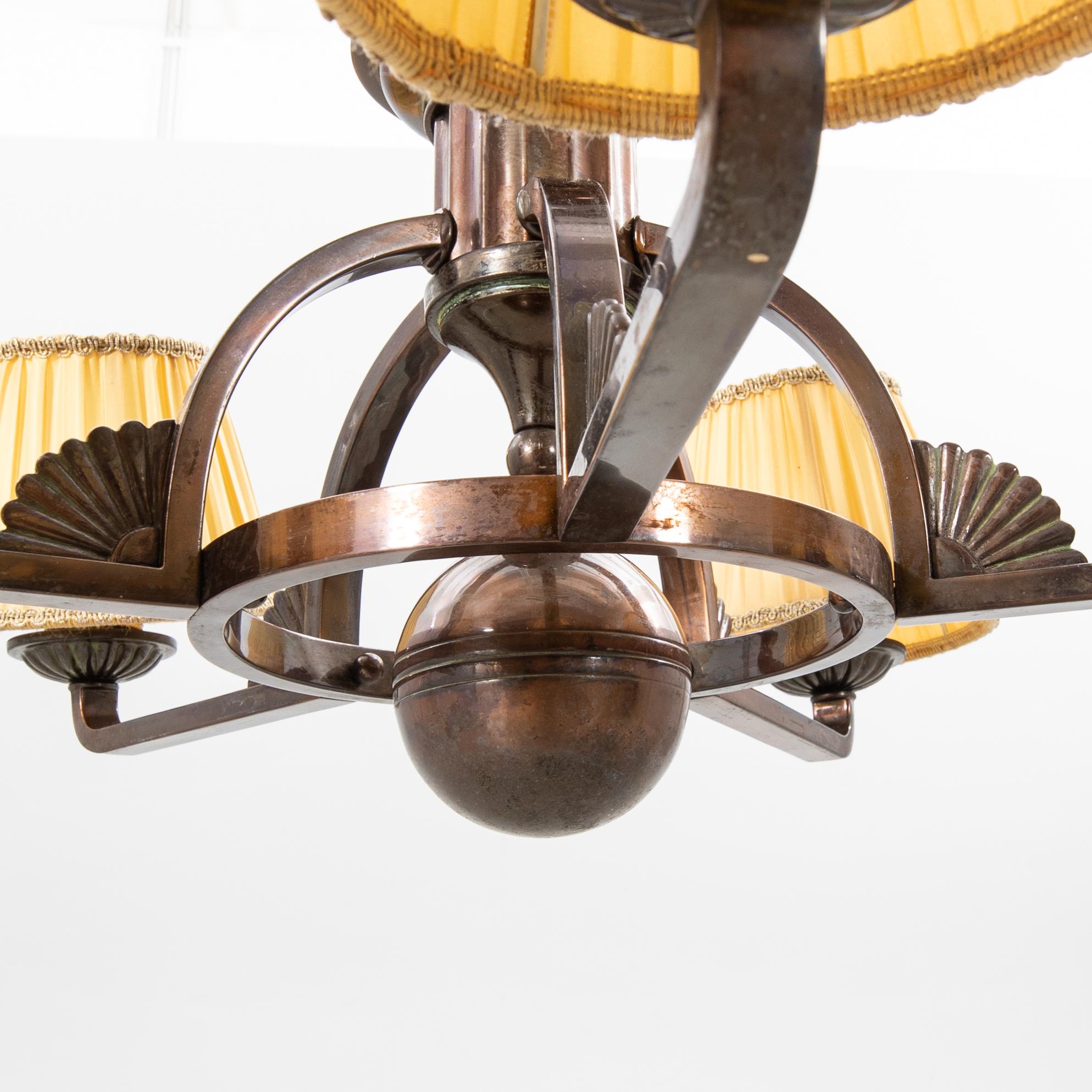 Ceiling lamp, Art Deco, early 20th century.