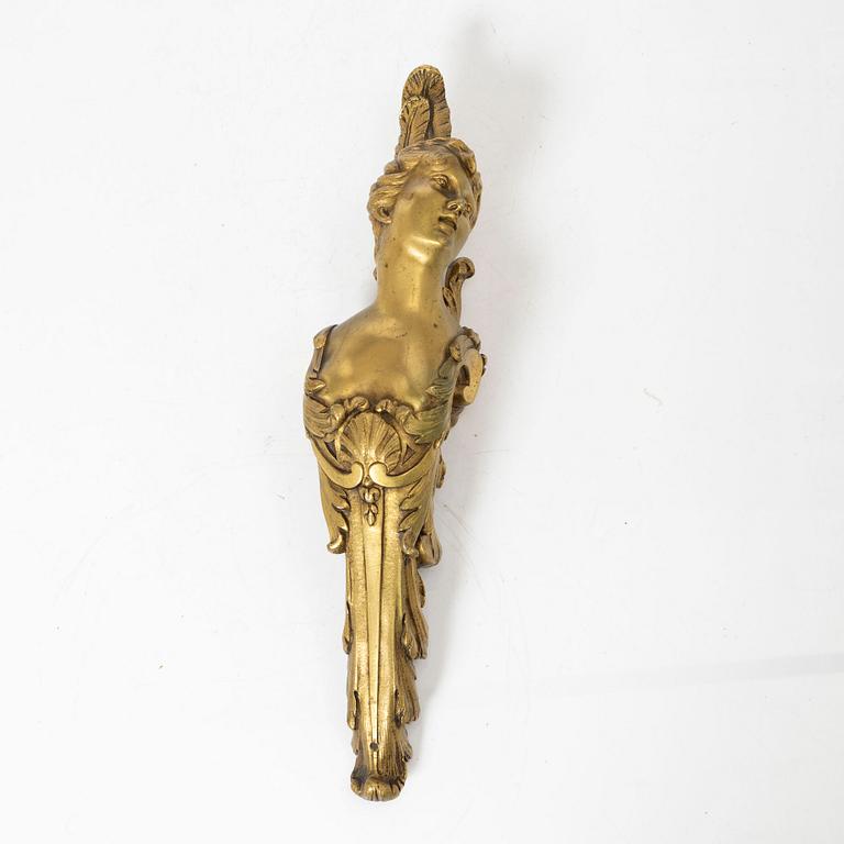 Decorative element, France, late 19th century.