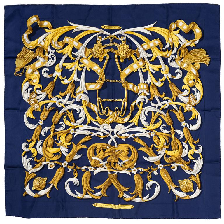 Hermès, Scarf, "Le Mors "A la Conétable"".