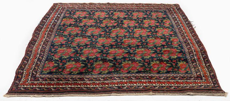 An antique Bidjar carpet, West Persia, c. 191 x 143 cm.