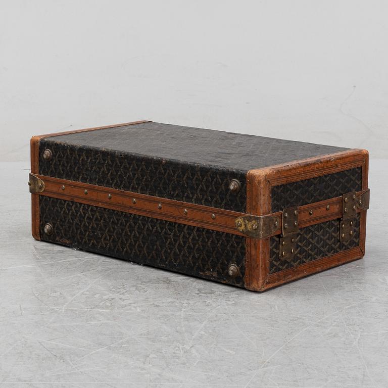 Goyard, a vintage shoe case, early 20th Century.