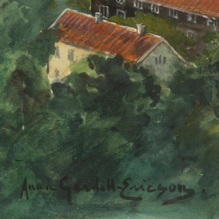 Anna Gardell-Ericson, View over Gränna.