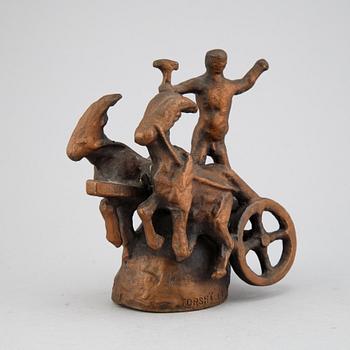 Allan Ebeling, skulptur, brons, signerad och daterad -67.