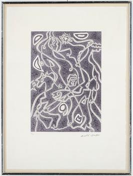 André Masson · ANDRÉ MASSON. Etsning, signerad Andre Masson, numrerad 26/50