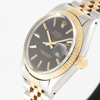 Rolex, Date, wristwatch, 34 mm.