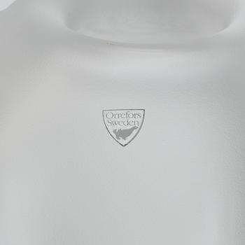 PER B. SUNDBERG, vas, frostat glas, Orrefors.