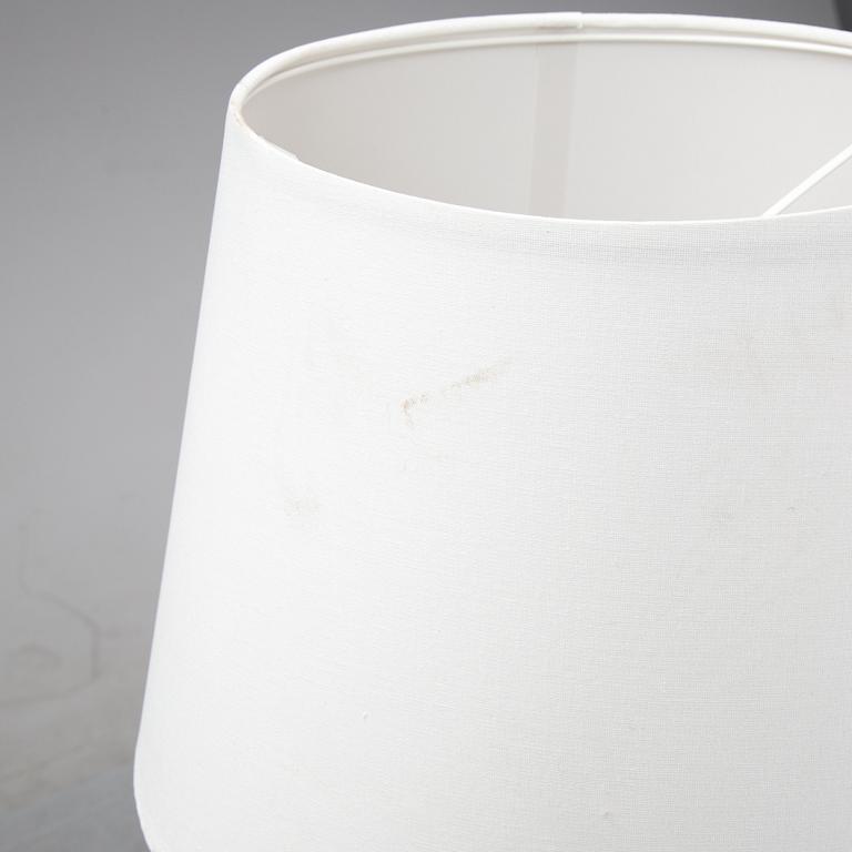 Bergboms, a pair of model 'G-024' brass floor lamps. Second half of the 20th century.