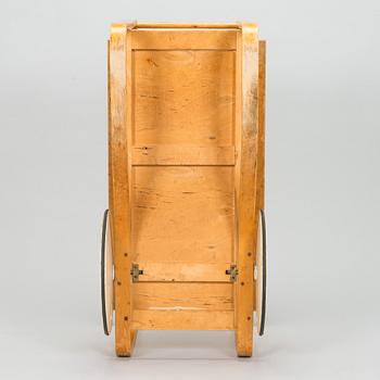 Alvar Aalto, a 1950s '98' tea trolley for Oy Huonekalu- ja Rakennustyötehdas Ab, Finland.