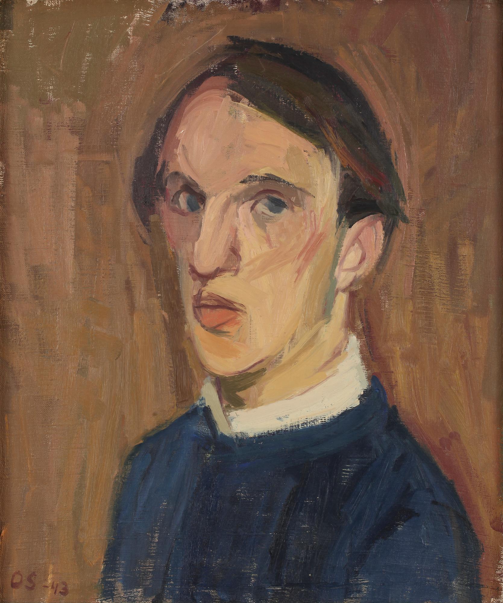 OLLE SKAGERFORS, olja på duk, signerad och daterad -43.