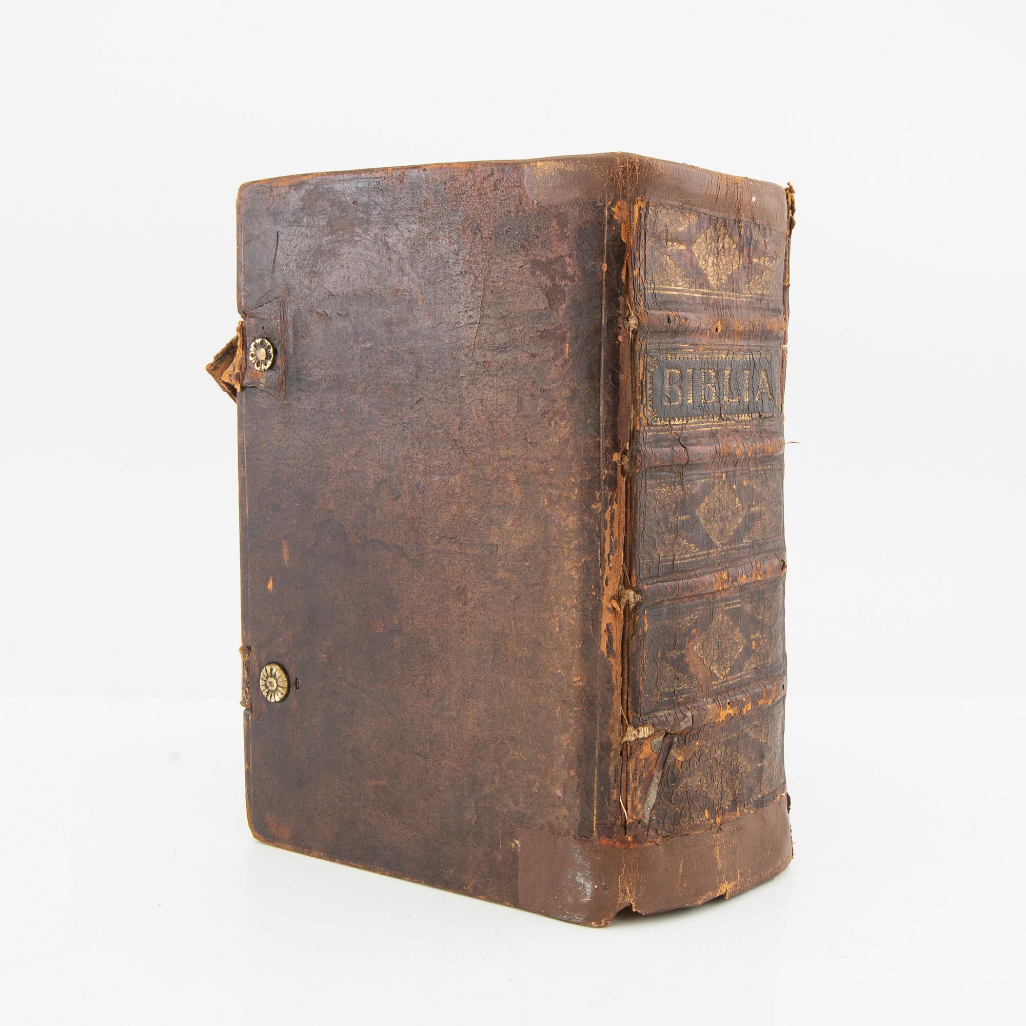 Karl XII field Bible Stockholm 1706/1715.