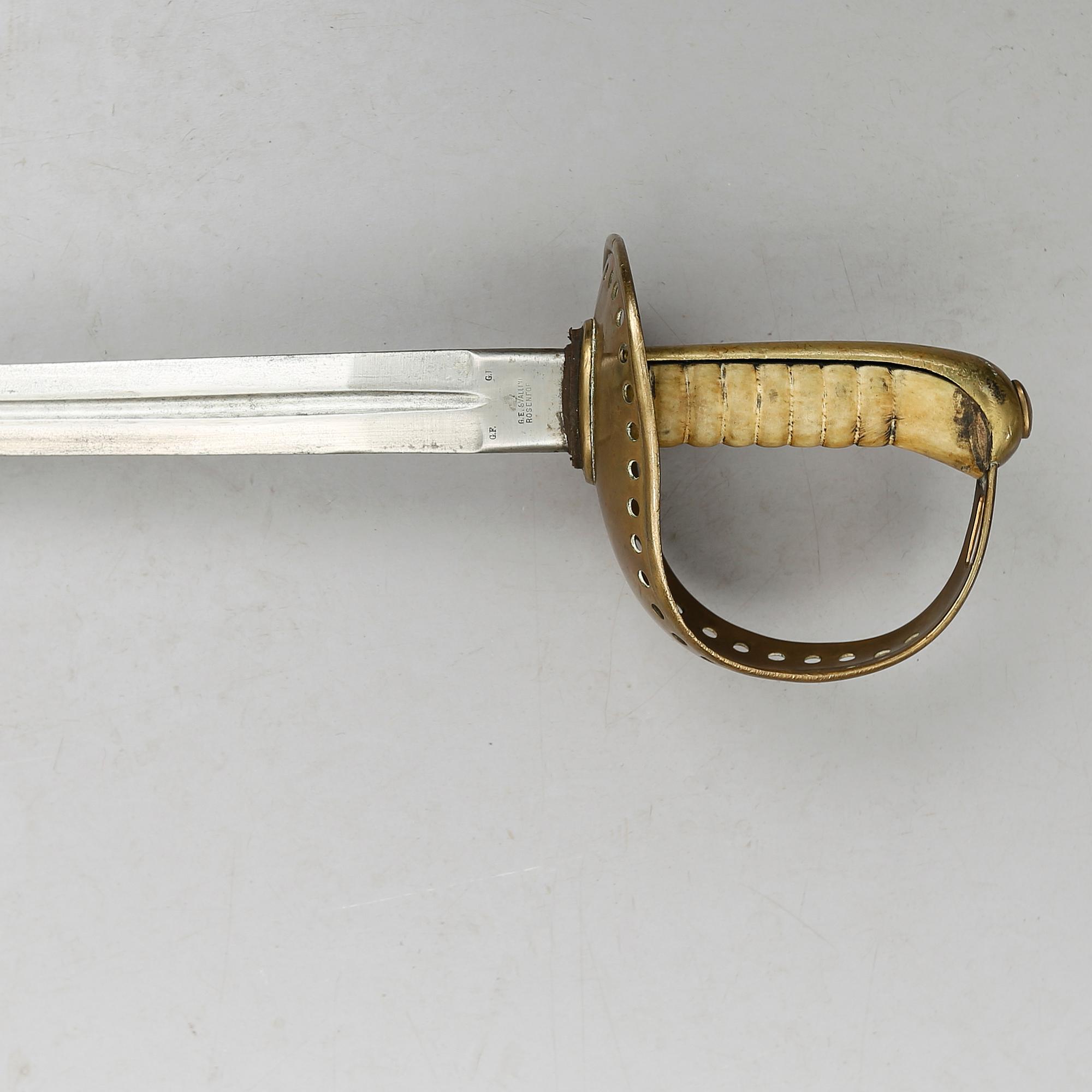 PALLASCH, m/1893, för Kavalleriet.