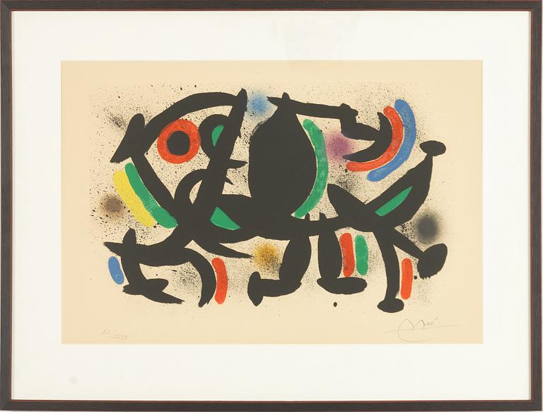 Joan Miró, Ur "Lithigraphe I".