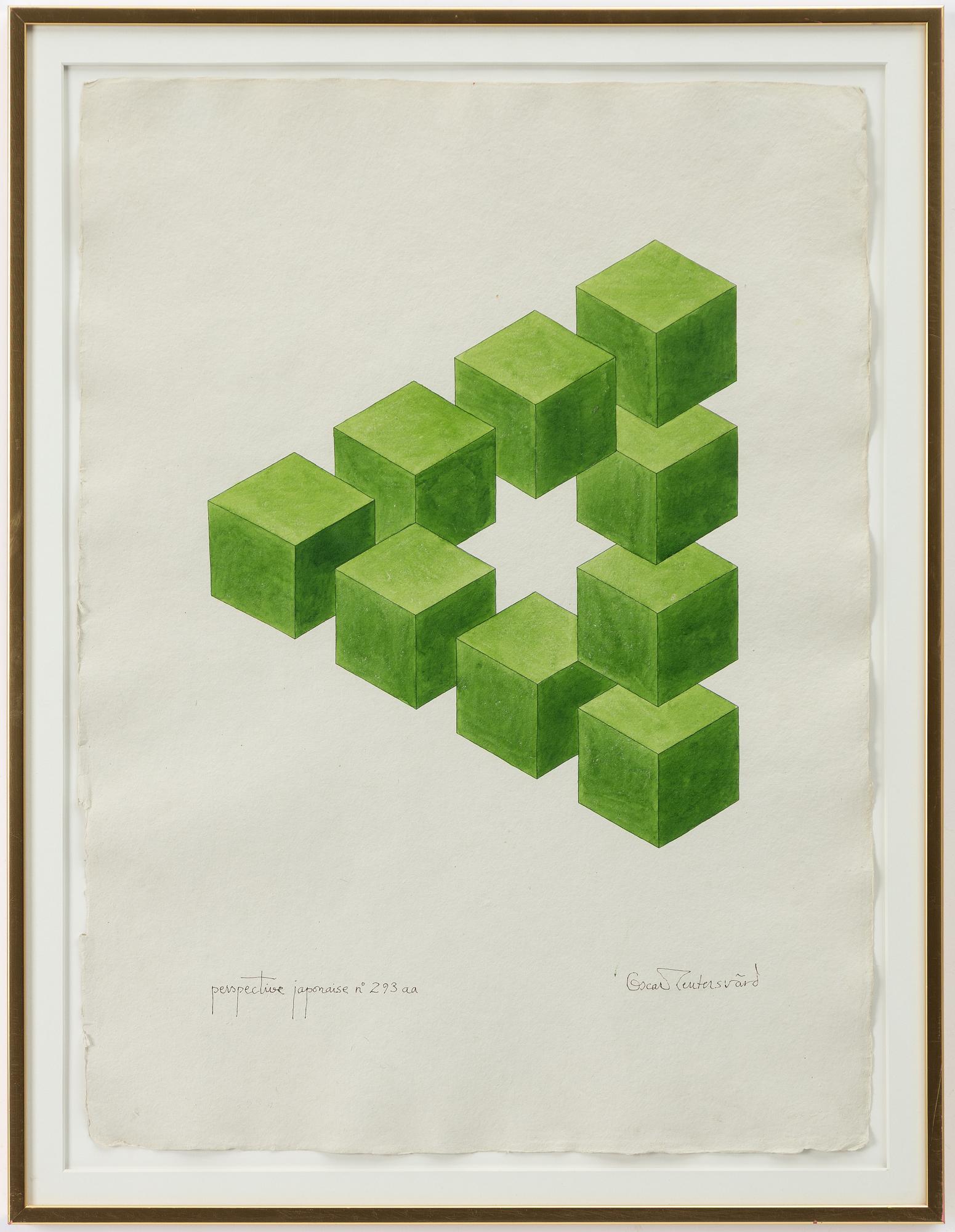 Oscar Reutersvärd, "Perspective japonaise no 293 aa".