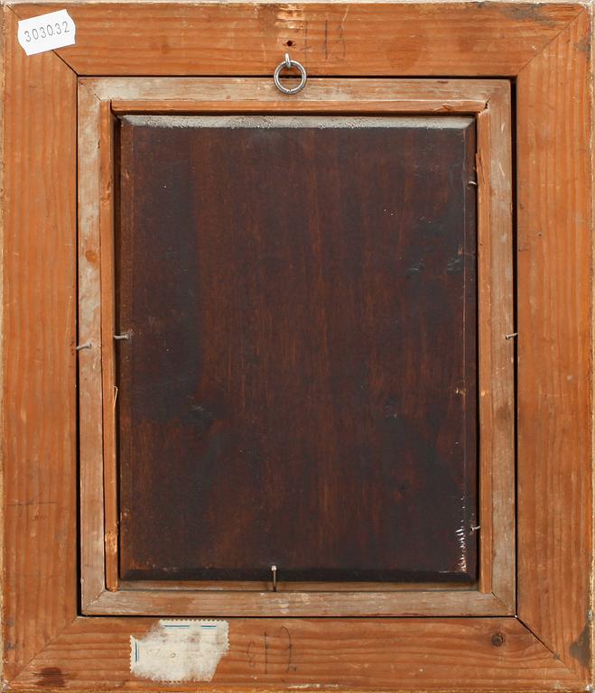 KONSTANTIN STOITZNER, olja på pannå, 2 st, signerade.