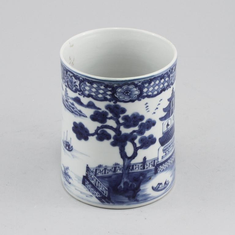 MUGG, porslin, Kina, 1800-tal.