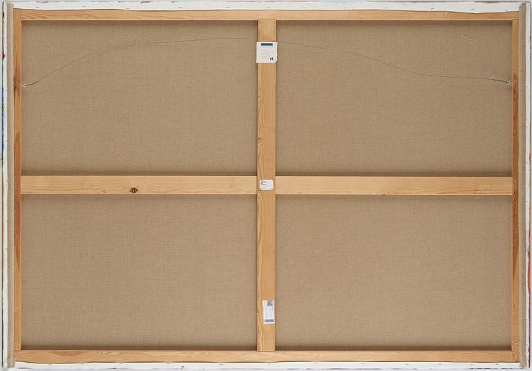 Eva Wolgers, oil on canvas, signed, dated -91.