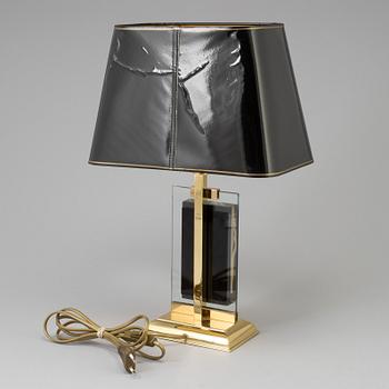 BORDSLAMPA, troligen Maison le Dauphin, Frankrike, 1970/80-tal.