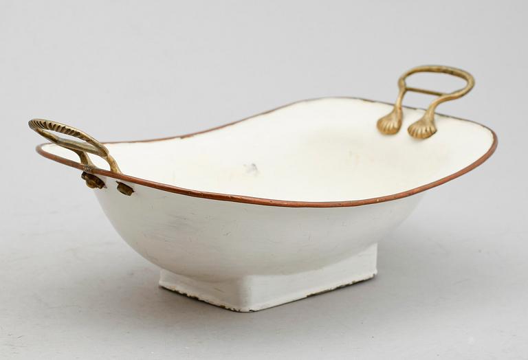 SKÅL, plåt, 1800-tal.