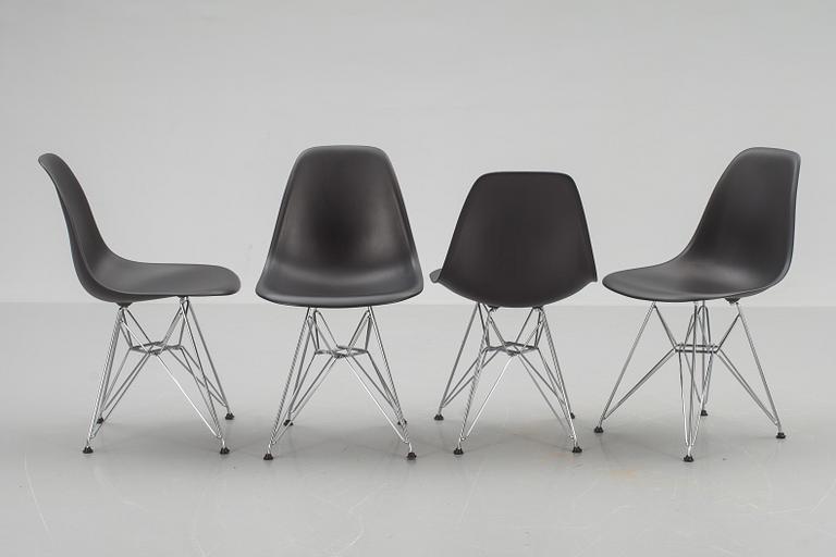 STOLAR, 4 st. "DSR", Charles och Ray Eames, Vitra.