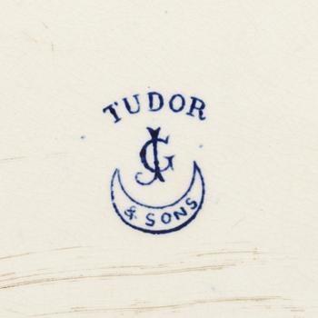 FAT samt SÅSSKÅL flintgods England omkring 1900.