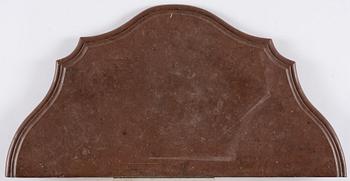 Konsolbord, troligen Danmark, 1700-talets andra hälft, Rokoko.