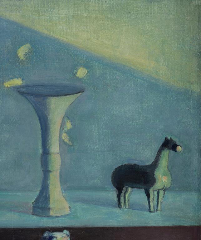 Einar Jolin, Still life with lilies.