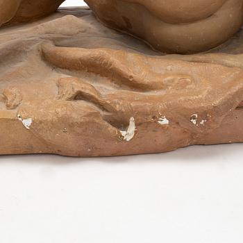 Johan Tobias Sergel, efter. Skulptur, patinerad gips.