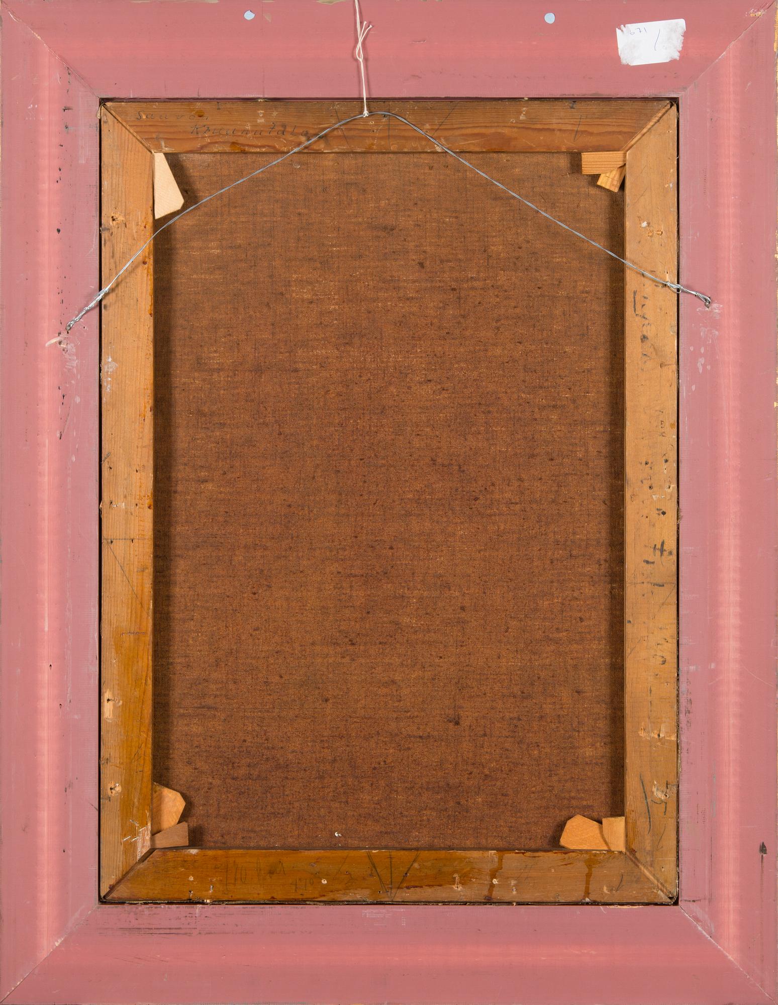 Ragnar Ungern, oil on canvas, signed and dated -14.