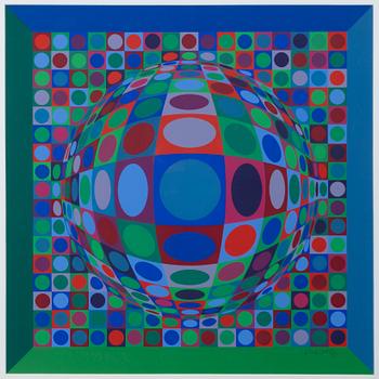Victor Vasarely, Composition.