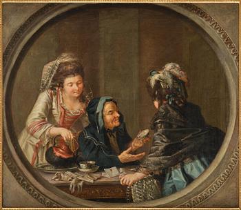 Pehr Hilleström, "Hos spåkvinnan" (At the fortune teller).