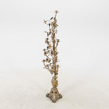 A French late 19th century /20th century candelabra.