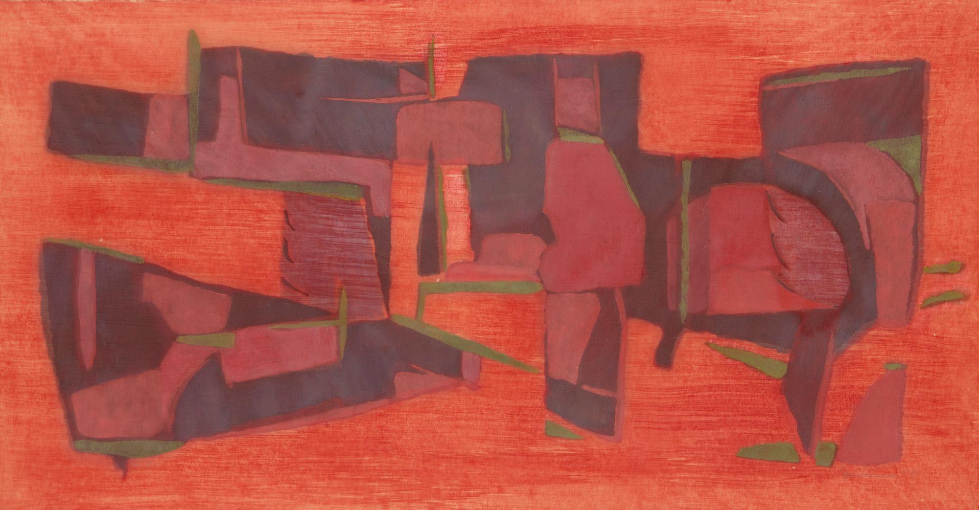 Jaakko Somersalo, Sommitelma punaisella.