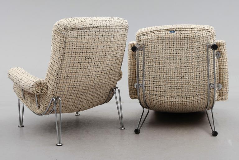 FÅTÖLJER, 1 par, Bröderna Andersson, 1900-talets andra hälft.