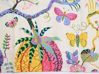 Josef Frank, gardiner, ett par, "Hawaii", Firma Svenskt Tenn.