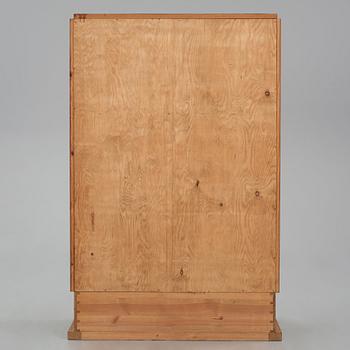 Axel Einar Hjorth, a "Lovö" stained pine cabinet, Nordiska Kompaniet, Sweden 1930s.