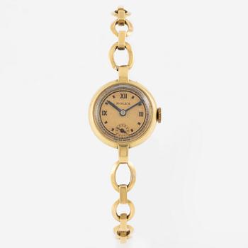 Rolex, armbandsur, 18K guld, 19 mm.