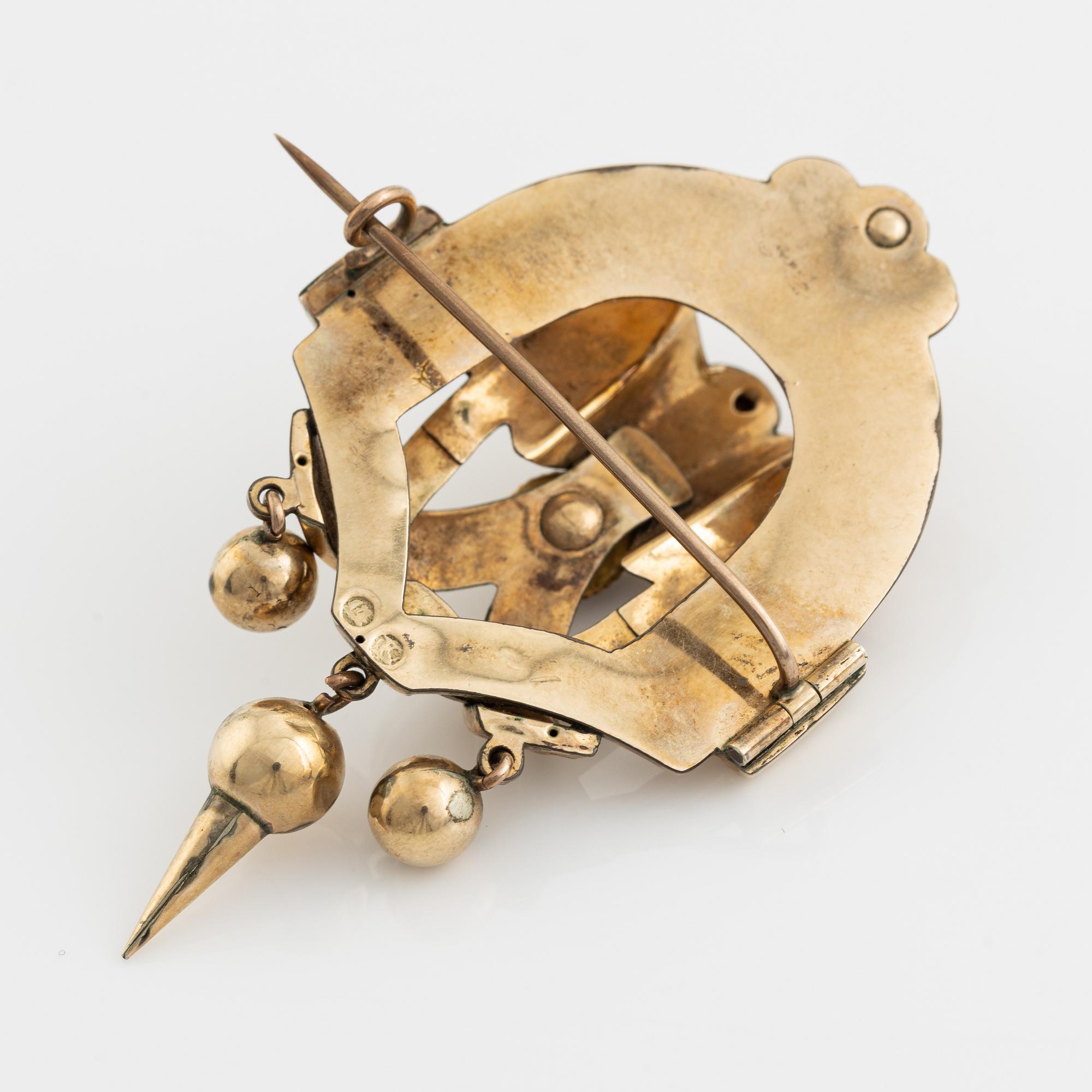 Brooch, 1800's.