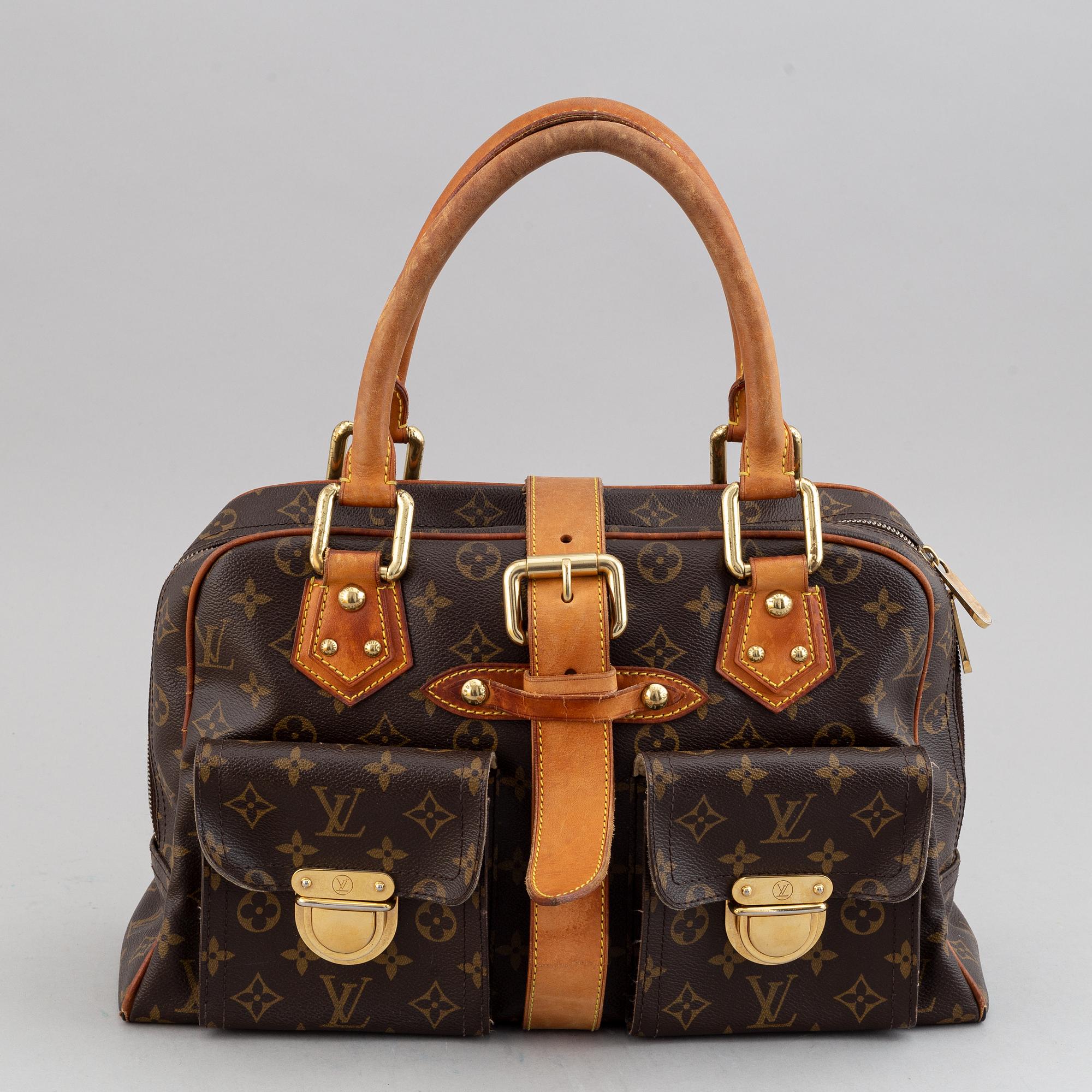 Louis Vuitton, a monogram canvas handbag.
