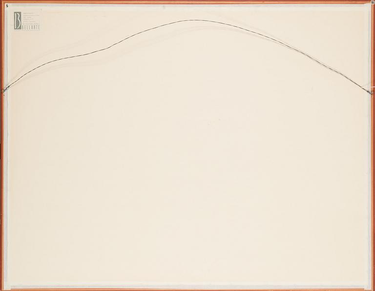 Serge Poliakoff, färglitografi, signerad och numrerad 16/80.