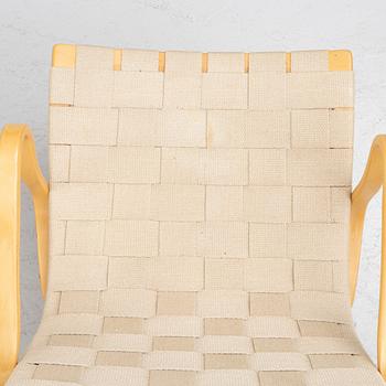 Bruno Mathsson, armchairs, 3 pcs, "Eva", Dux, late 20th century.