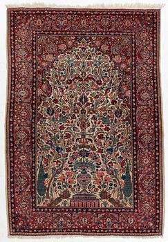 Rug, Kashan, antique, 210x150 cm.