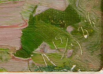 GUSTAF ANKARCRONA, olja på pannå, sign o dat 15/9 -88.