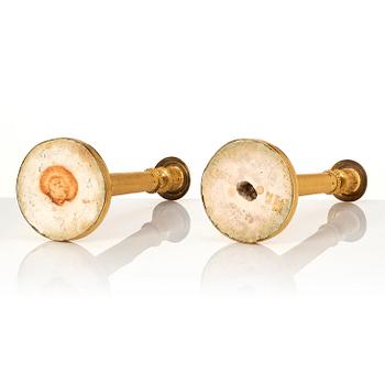 A pair of Russian Empire candlesticks.