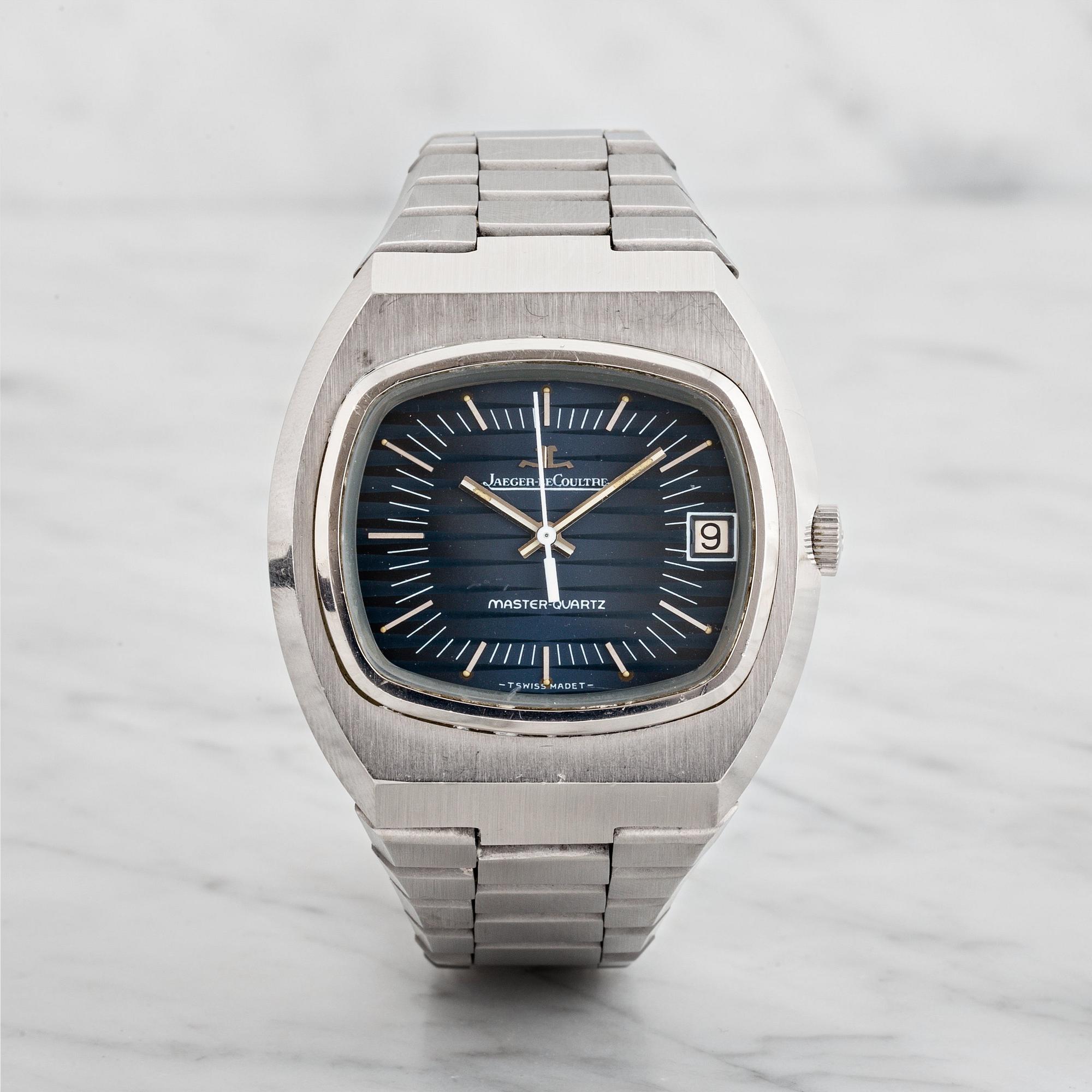 JAEGER LECOULTRE Master Quartz wristwatch 41.5 x 43 46 mm Bukowskis