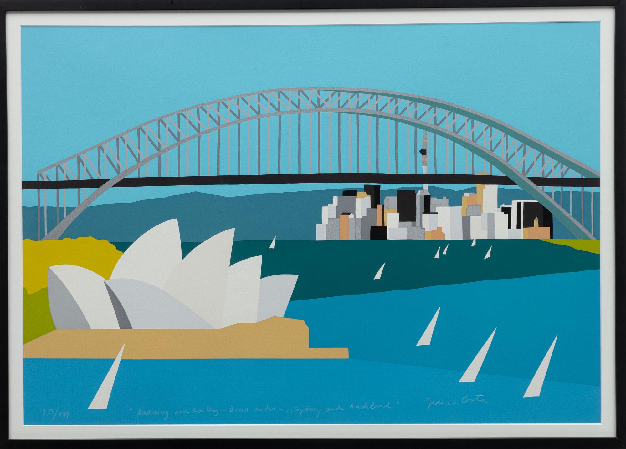Franco Costa, "Dreaming and Sailing-Down Under-in Sydney and Auckland".