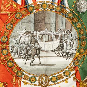 Hermès, a scarf, 'Napoléon'.